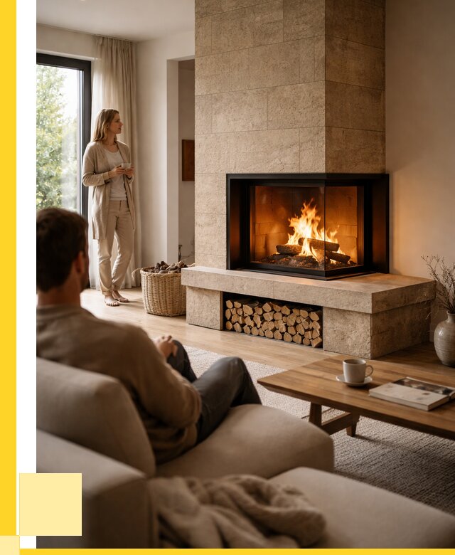 Угловые камины из кирпича установка в Твери от 163050 р. ЭриданТвр