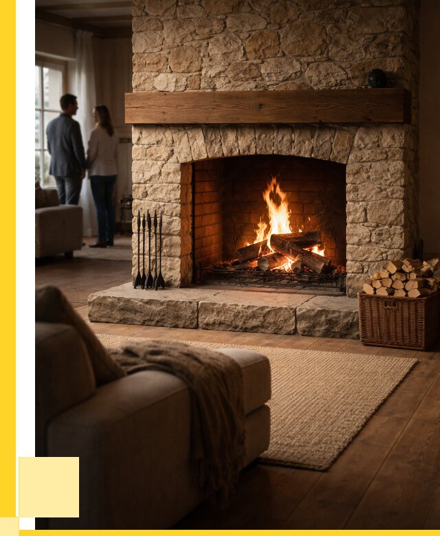 Открытые камины под ключ в Твери от 163050 р. ЭриданТвр