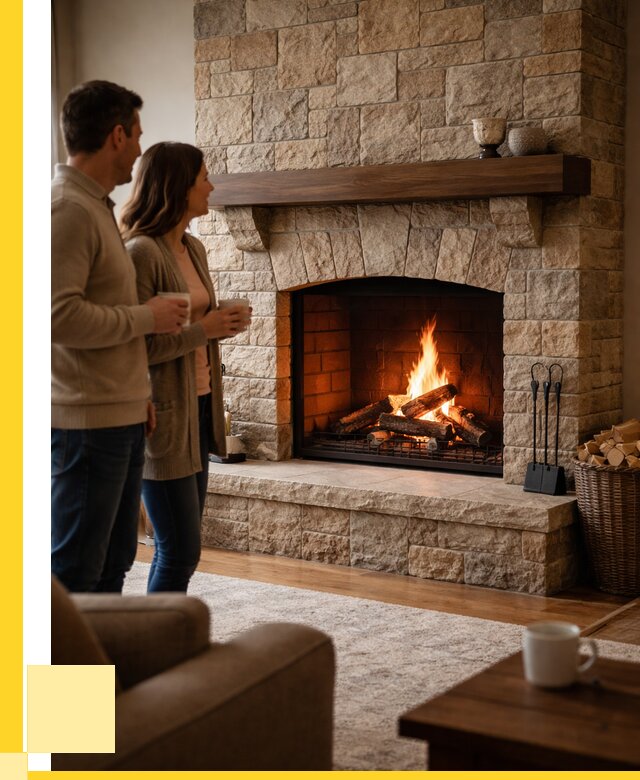 Каменные камины на заказ в Твери от 195660 р. | ЭриданТвр