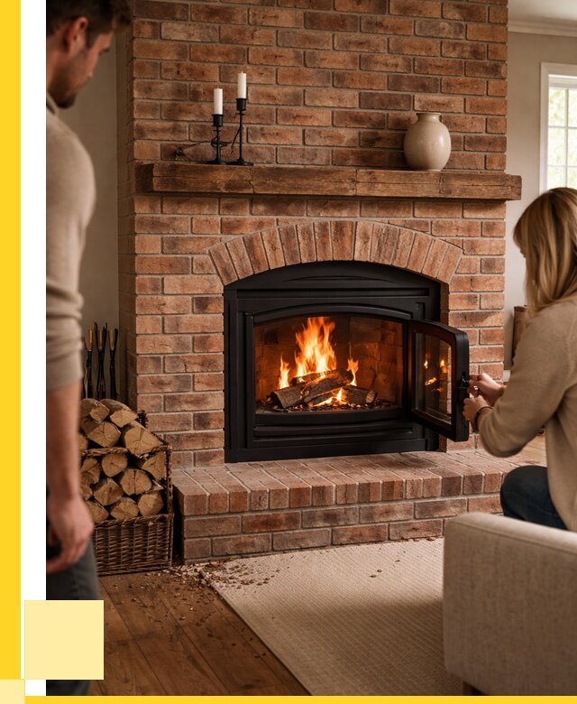 Кирпичные камины под ключ в Твери от 163050 р. | ЭриданТвр