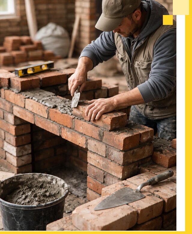 Кладка каминов под ключ в Твери профессиональная отделка и монтаж