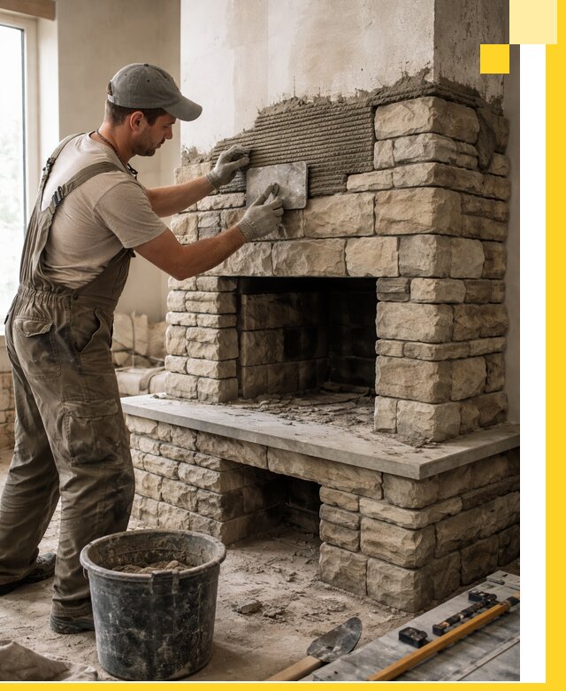 Строительство каминов под ключ в Твери от проектирования до монтажа