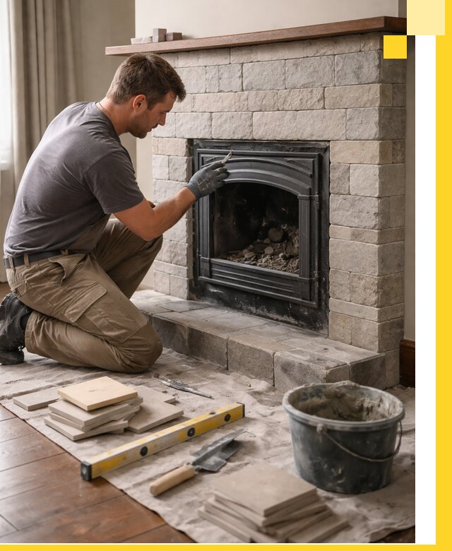 Профессиональный ремонт каминов в Твери восстановление и сервис