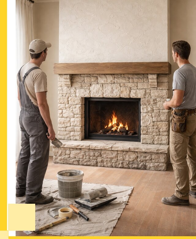 Отделка каминов в Твери от 7066 р. под ключ | ЭриданТвр