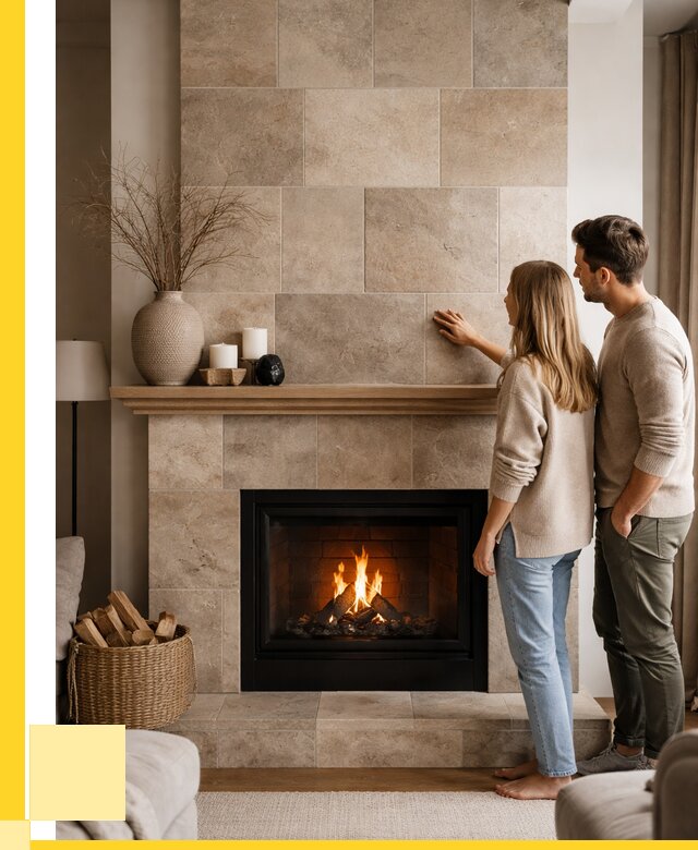 Облицовка каминов керамогранитом в Твери от 4892 р. | ЭриданТвр