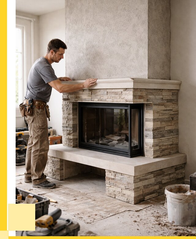 Изготовление каминов под ключ в Твери от 163050 р. | ЭриданТвр