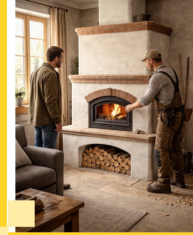 Печи камины в Твери: кирпичные, изразцовые от 65220 р. | ЭриданТвр