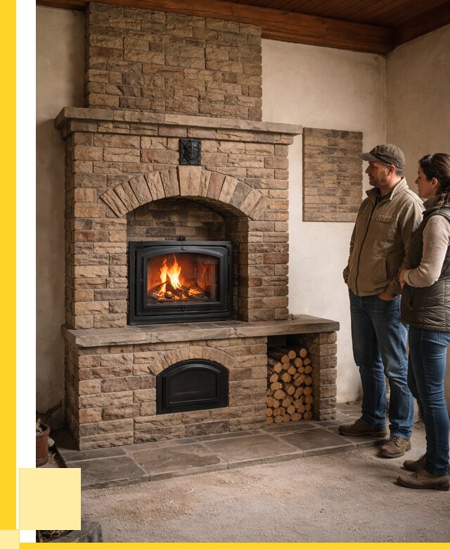 Кирпичная печь под ключ в Твери от 163050 р. | ЭриданТвр