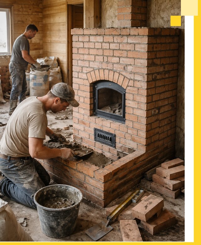 Профессиональное строительство печей в Твери под ключ