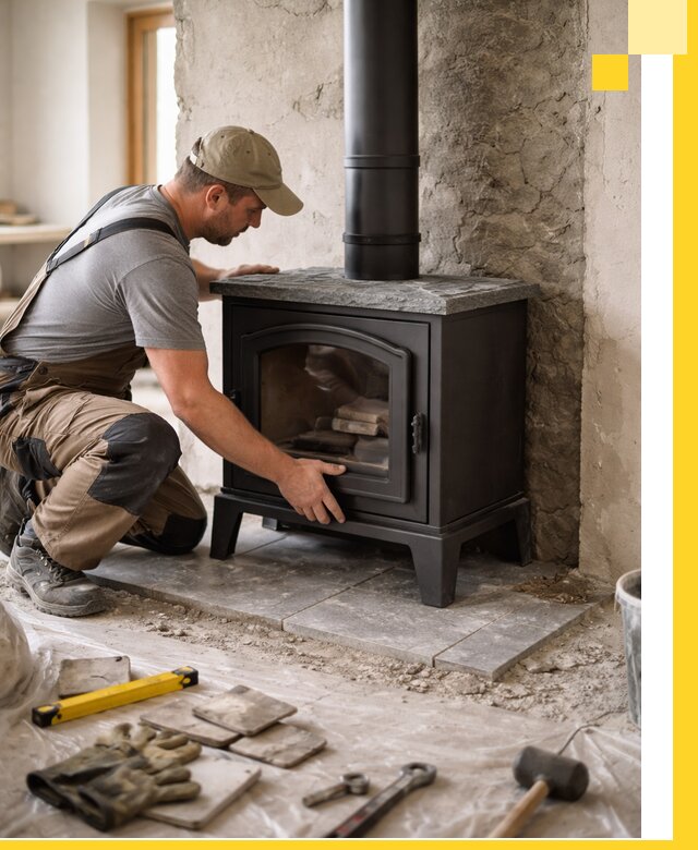 Профессиональный монтаж печей и каминов в Твери под ключ