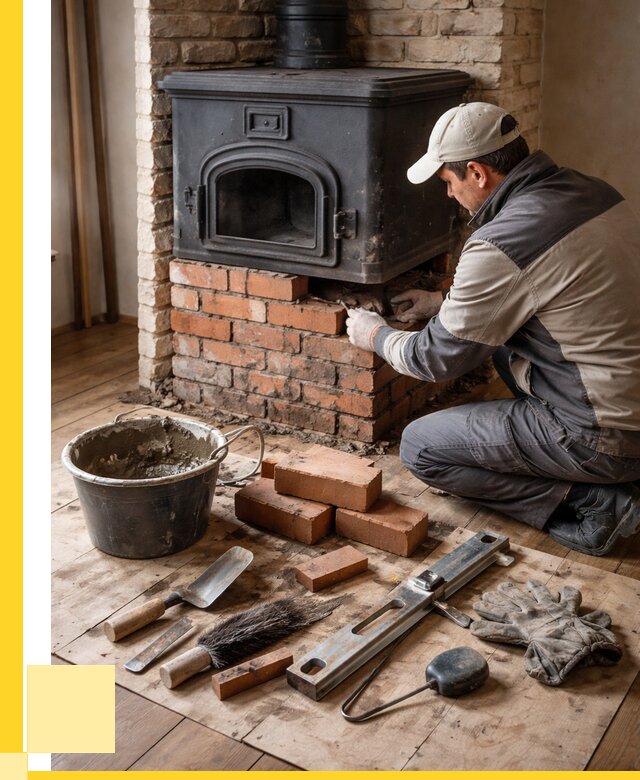 Ремонт печей в Твери от 13044 р., услуги печника ЭриданТвр