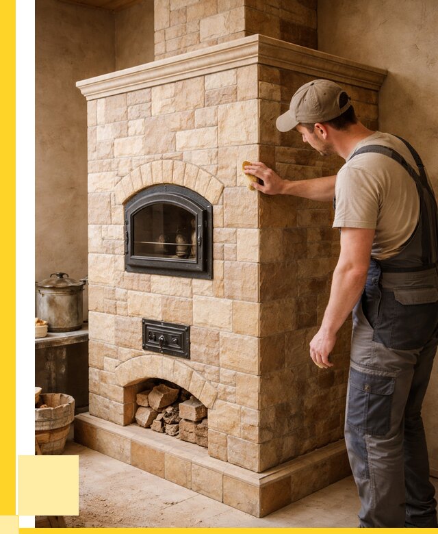 Облицовка печей в Твери от 4892 р. под ключ | ЭриданТвр