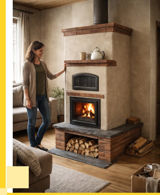 Печи шведки в Твери от 92395 р. | ЭриданТвр — печь шведка