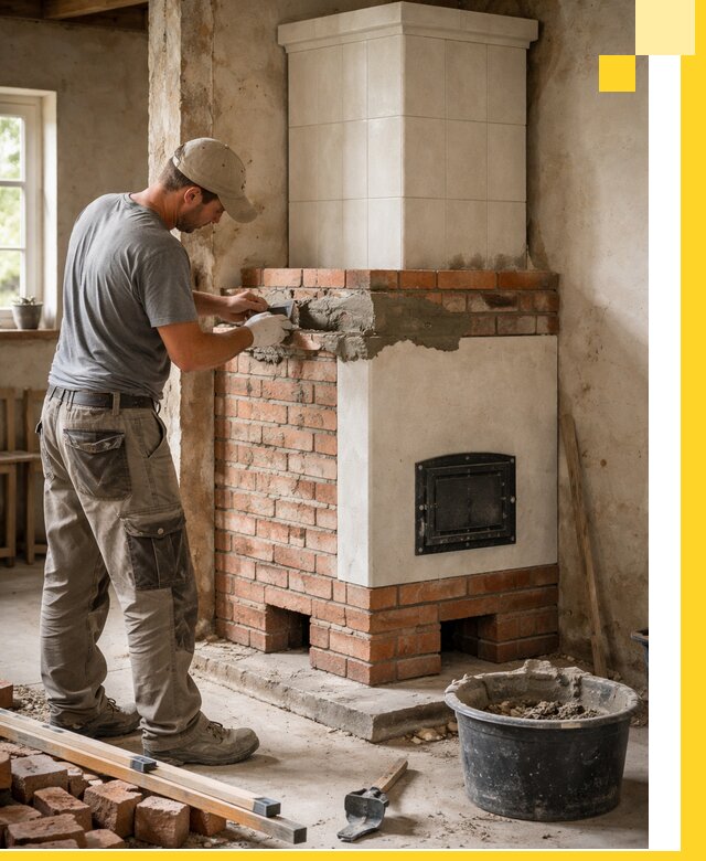 Изготовление и установка печей-голландок под ключ в Твери