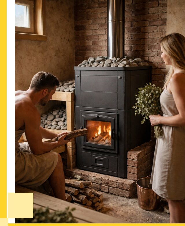 Кирпичная печь для бани на заказ в Твери от 59785 р. | ЭриданТвр