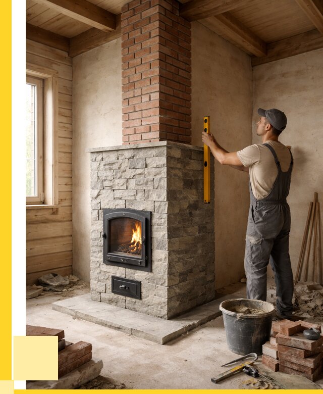 Печи и дымоходы под ключ в Твери от 48915 р., ЭриданТвр