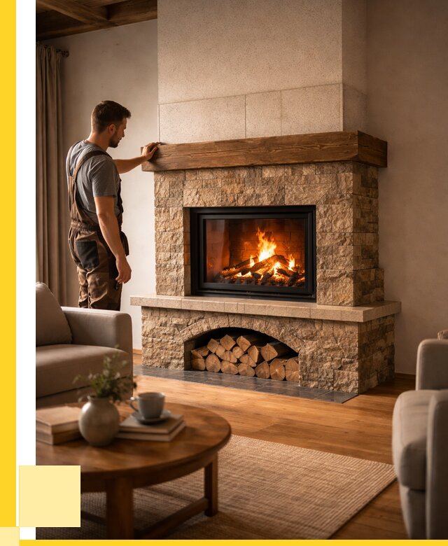 Печи камины для дома под ключ в Твери от 59785 р. | ЭриданТвр