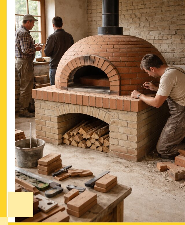 Помпейская печь дровяная для пиццы в Твери | ЭриданТвр от 217400 р.