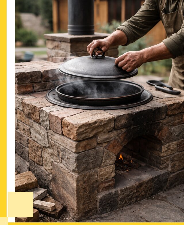 Печи для казана в Твери по цене от 19566 р. | ЭриданТвр