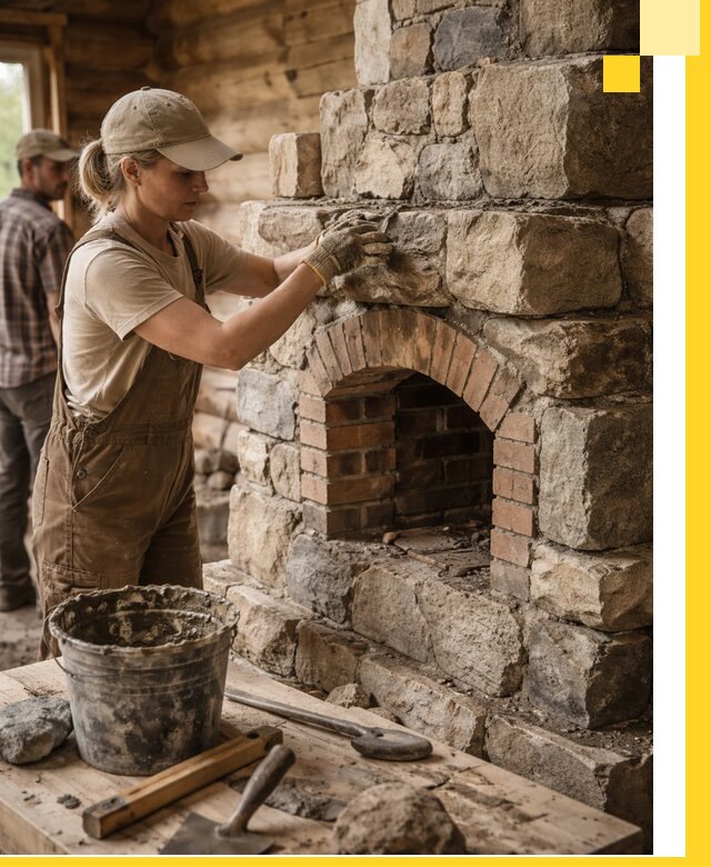 Каменные печи на заказ и монтаж в Твери, долговечные решения