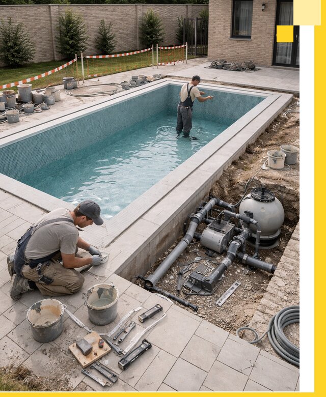 Строительство бассейнов под ключ в Твери: проекты и монтаж