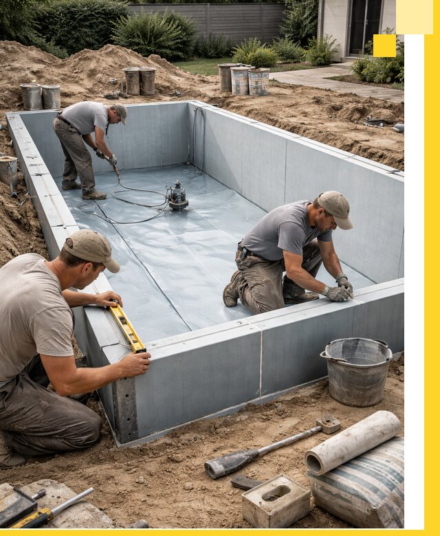 Профессиональный монтаж бассейнов под ключ в Твери с гарантией