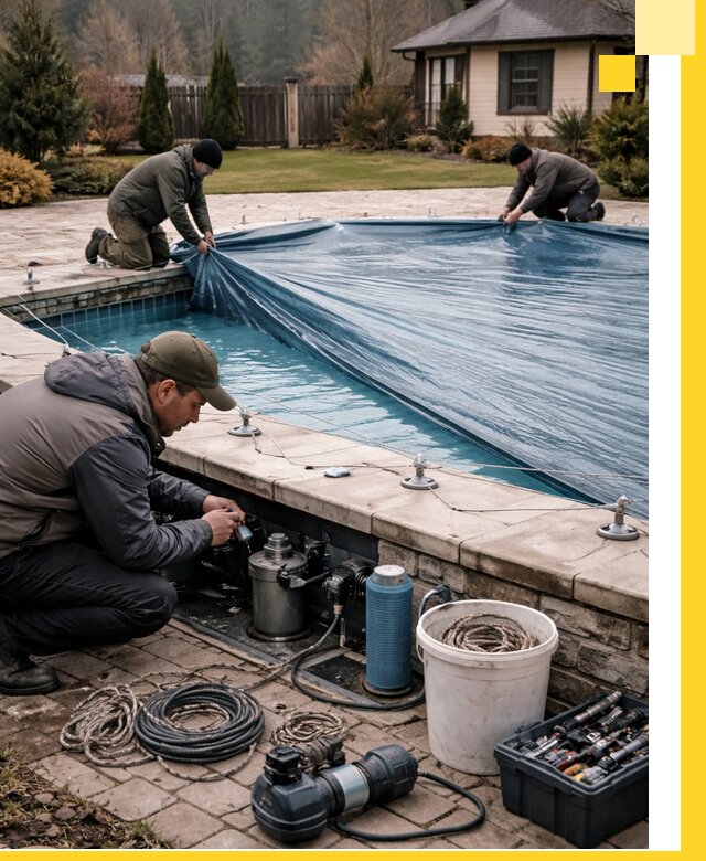 Консервация бассейнов в Твери: подготовка к длительному хранению