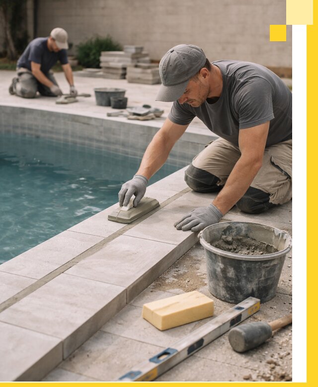 Отделка бассейнов в Твери: декоративная отделка и гидроизоляция