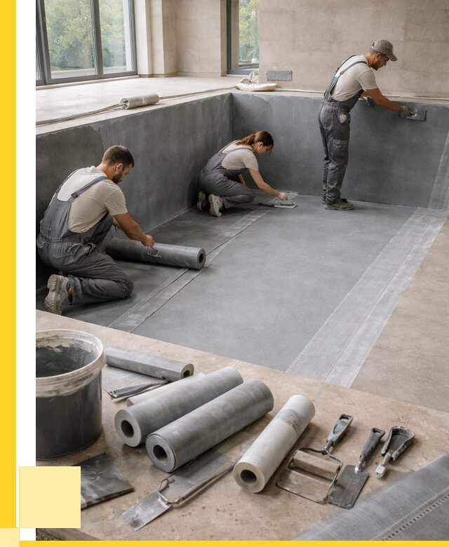 Гидроизоляция бассейнов в Твери от 2174 р., ЭриданТвр