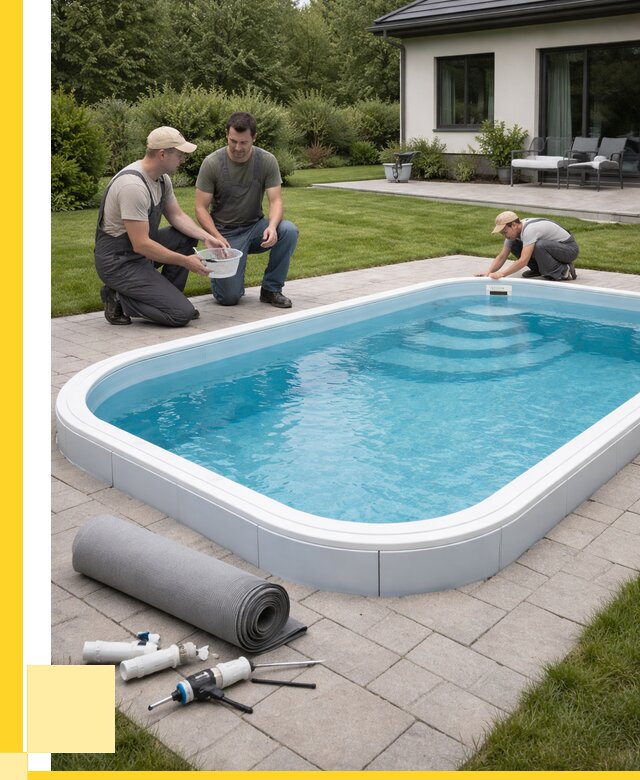 Пластиковый бассейн купить в Твери от 271750 р., ЭриданТвр