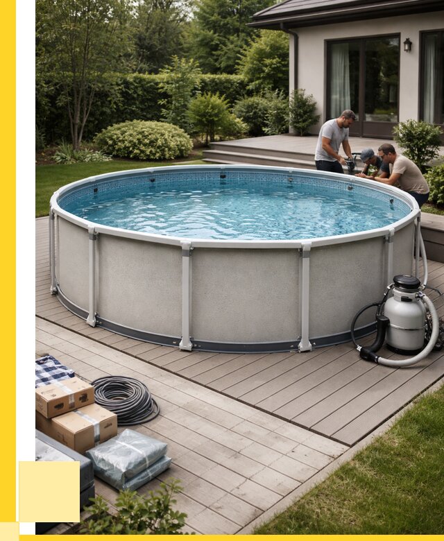 Купить каркасные бассейны в Твери от 48915 р. | ЭриданТвр