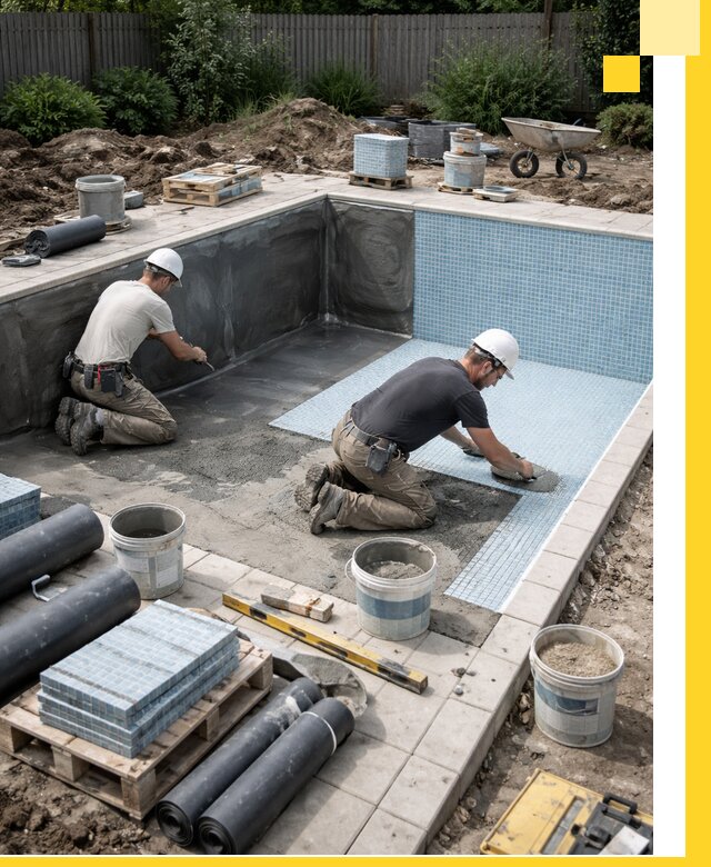 Проектирование и строительство стационарных бассейнов в Твери