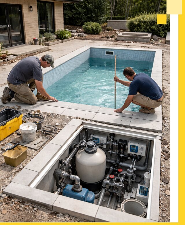 Строительство качественных домашних бассейнов под ключ в Твери