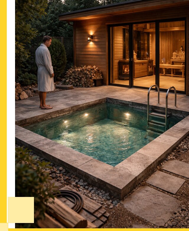 Бани с бассейном под ключ в Твери от 103265 р. | ЭриданТвр