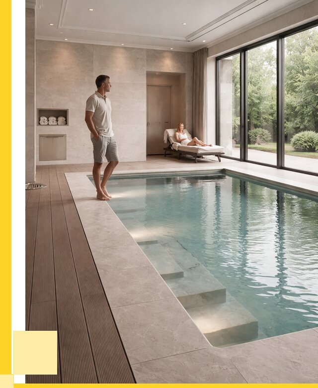 Бассейны в коттедже под ключ в Твери от 1304400 р. | ЭриданТвр