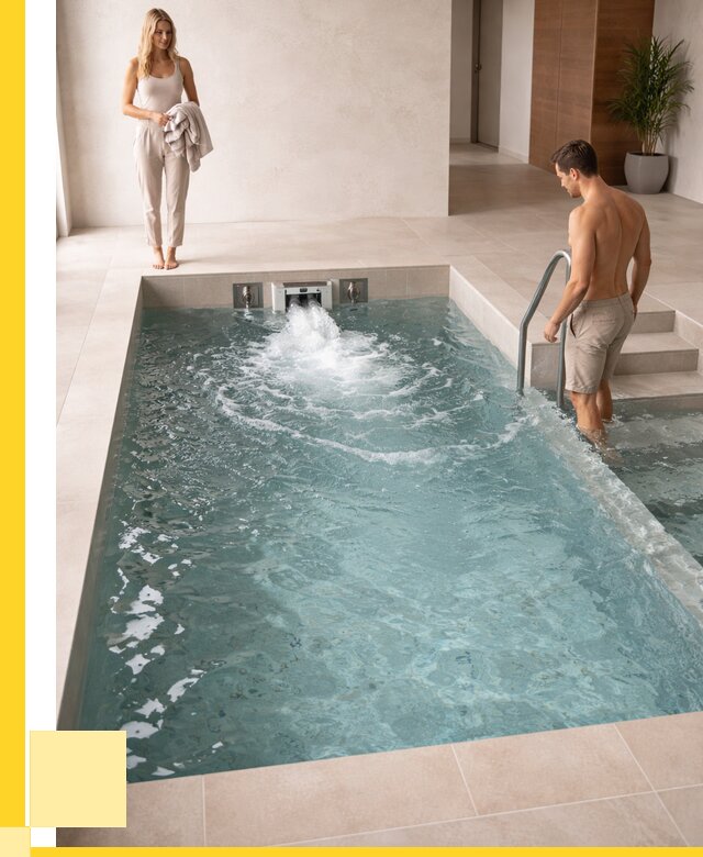 Бассейн с противотоком в Твери от 271750 р. | ЭриданТвр