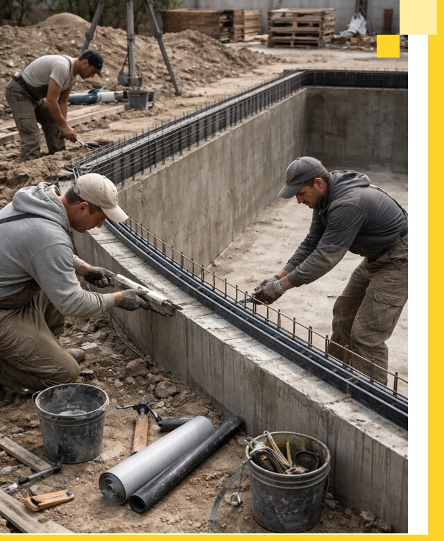 Качественный монтаж чаши бассейна в Твери под ключ с гарантией