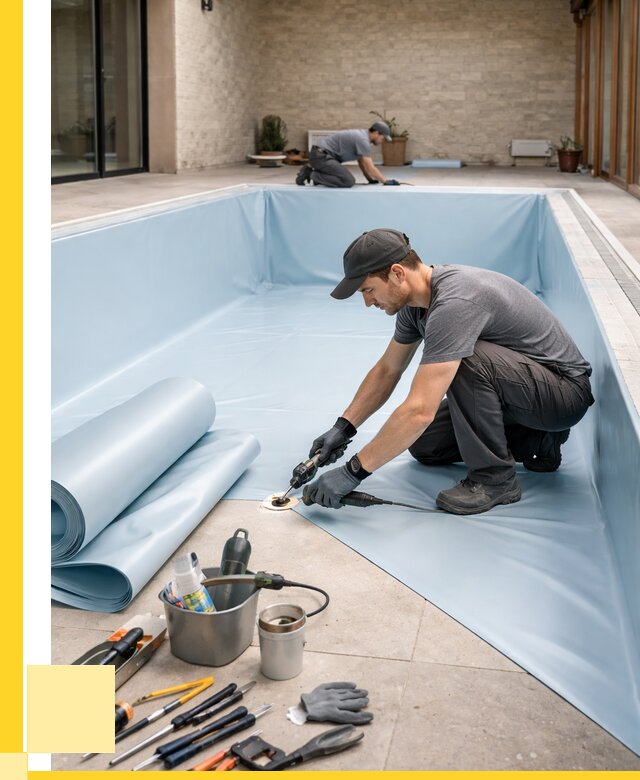 Пленка ПВХ для бассейнов в Твери от 2718 р. | ЭриданТвр