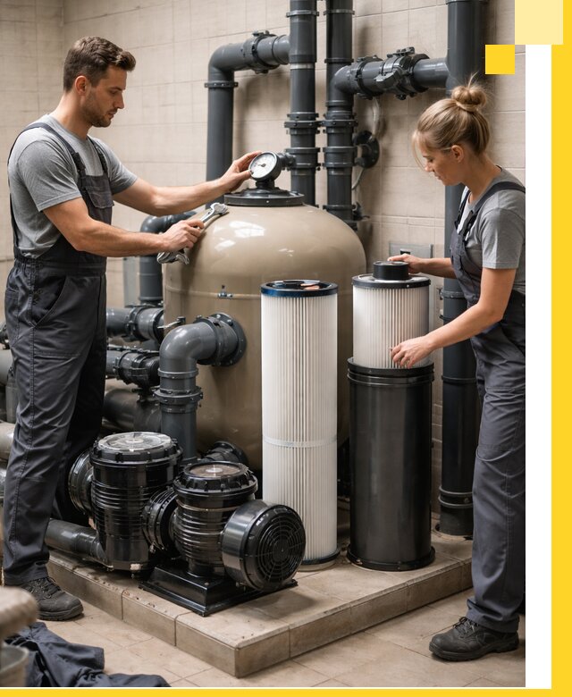 Фильтры и системы фильтрации для бассейнов в Твери