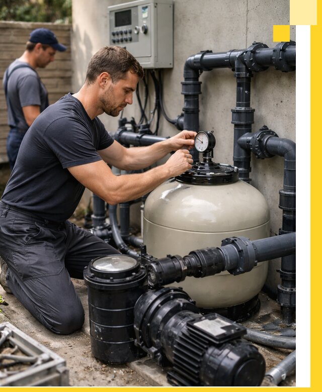 Поставка и монтаж фильтровального оборудования для бассейнов в Твери