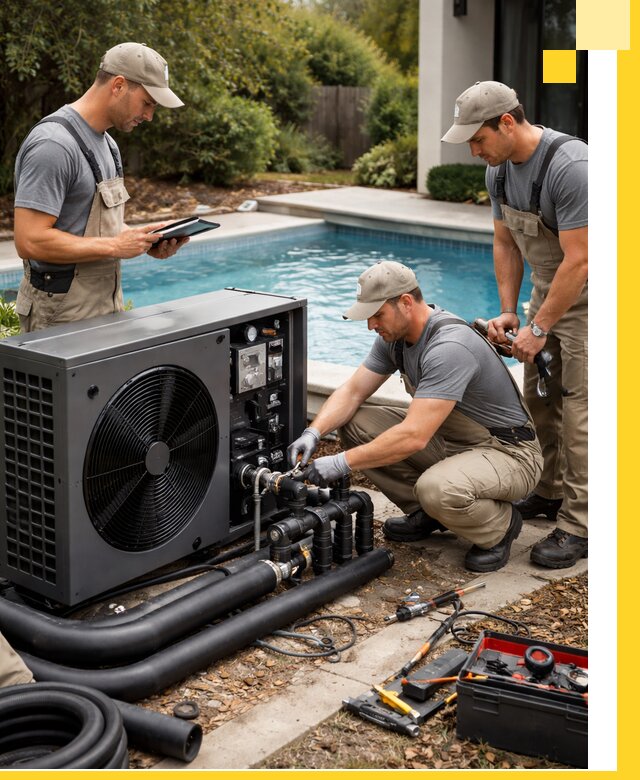 Проектирование и установка тепловых насосов для бассейнов в Твери