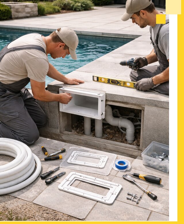 Поставка и установка скиммеров для бассейнов в Твери