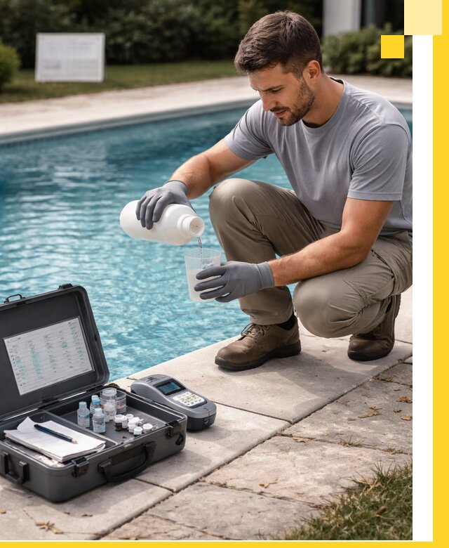 Профессиональная дезинфекция воды в бассейне в Твери