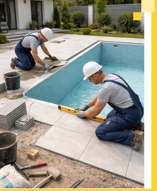 Строительство и монтаж плавательных бассейнов под ключ в Твери