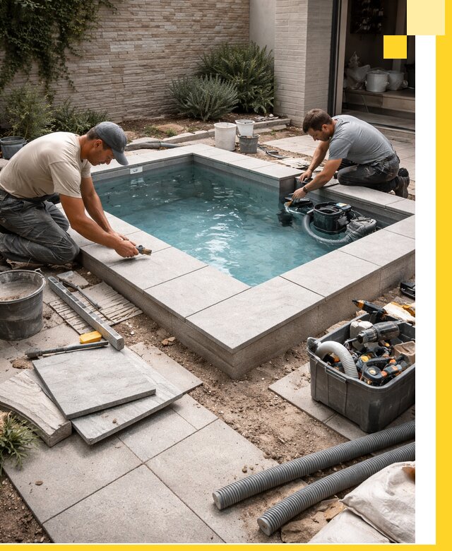 Мини бассейны под ключ в Твери, дизайн и установка