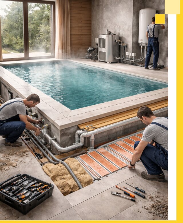 Проектирование и строительство тёплых бассейнов в Твери