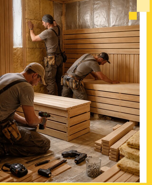 Профессиональное строительство саун под ключ в Твери