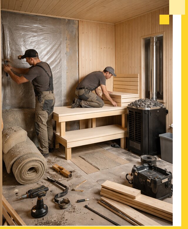 Проекты саун под ключ в Твери дизайн и строительство