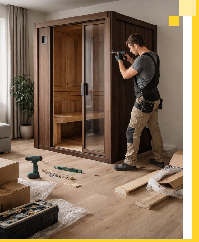 Установка и производство мини саун под ключ в Твери