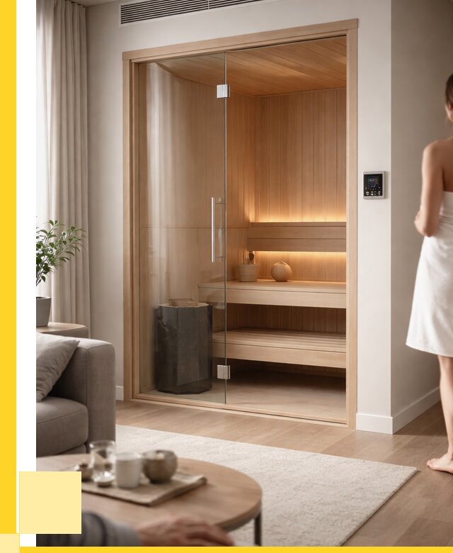 Сауна в квартире под ключ в Твери от 130440 р. ЭриданТвр